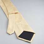 Solid Silk Tie, Yellow, small