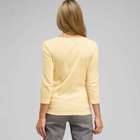 3/4 Sleeve V-Neck Top, Butter Multi, small