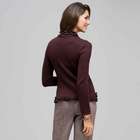 Braid Trimmed Cardigan, Black Multi, small
