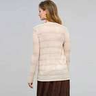 Open Front Cardigan, toast combo, small
