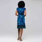 Floral Jersey Dress, Ink Multi, small