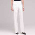 Classic Yoke Pant, White, small