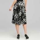 Pleated Flare Skirt., Black & White, small
