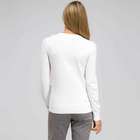 Ruffle Front V-Neck Cardigan, White, small