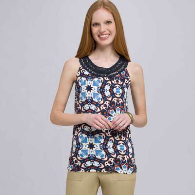Cut Away Tank, Multi, medium