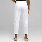 Slim Capri, White, small