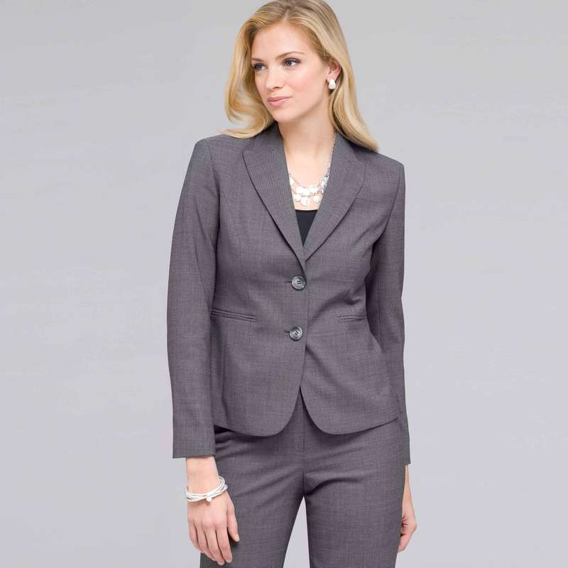 2 Button Pocket Jacket, Alloy Multi, large