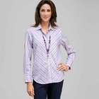 Striped Button Down, Lavender Multi, small