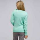 Ruffle Front V-Neck Cardigan, Icy Mint, small