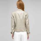 Textured 2 Pocket Jacket, Stone, small