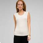 Cable Knit Shell, Ivory, small