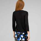 3/4 Sleeve Tee, Black, small