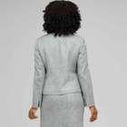 Fringe Trim Jacket, Zinc Multi, small