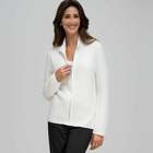 Textured Zip Front Cardigan, Sugar, small