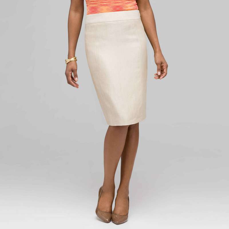 Pencil Skirt., Chino & Ivory, large