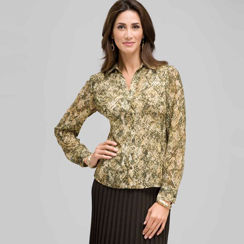 Classic Blouse, Multi, large